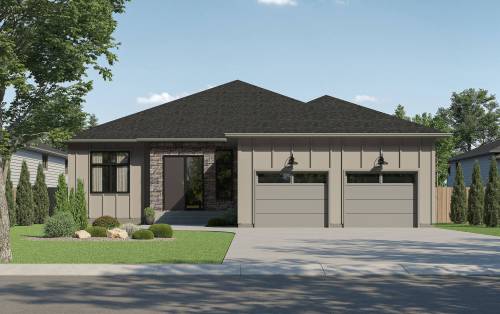 Supplied
                                The 2,083-sq.-ft., executive-style bungalow is packed with style, functionality and serenity.