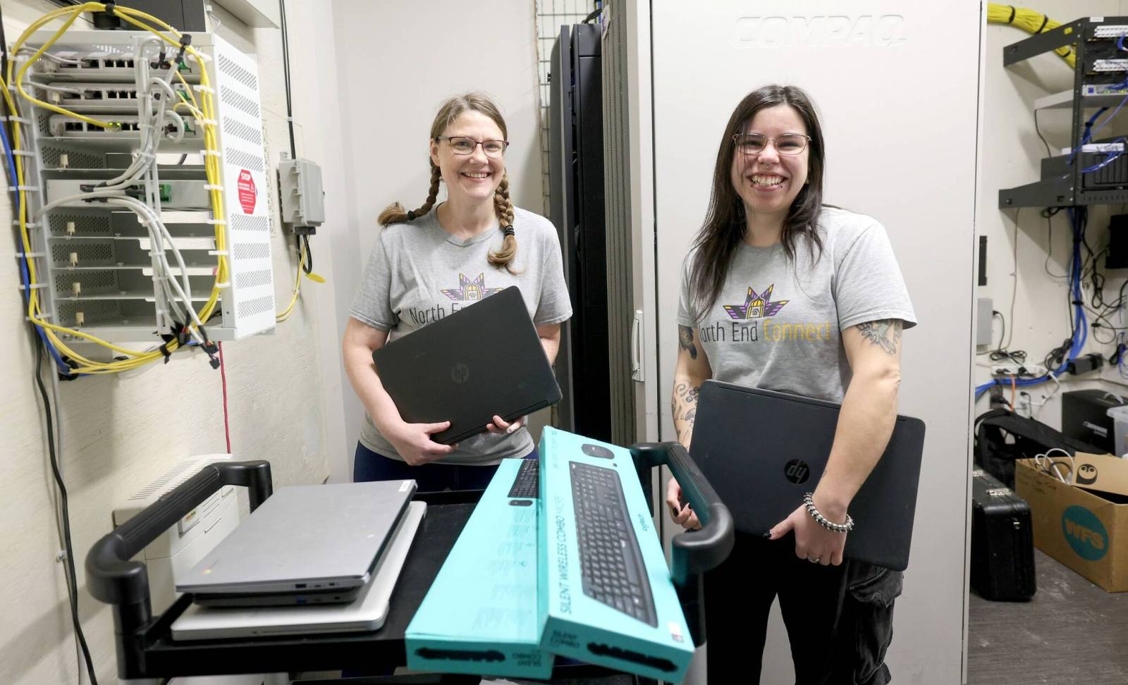 North End non-profit bridges divides with technology