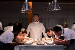Eric Zachanowich / Searchlight Pictures / 20th Century Studios
                                Zachanowich caught a dramatic shot of Ralph Fiennes on set in The Menu.