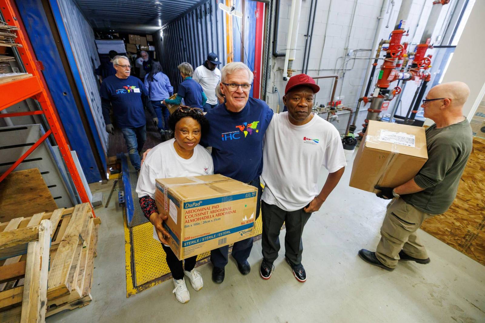 Winnipeg couple from Sierra Leone arrange to send shipping container loaded with donated medical supplies to West African hospital