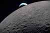 This image was captured at 6:41 p.m. EDT, on April 6, 2026, just three minutes before the Orion spacecraft and its crew went behind the Moon and lost contact with Earth for 40 minutes before emerging on the other side. (NASA)