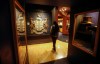 Artifacts and the Hudson's Bay Company coat of arms, displayed in the Kamloops store from 1957 to 1982, are displayed in the HBC Gallery in the Manitoba Museum in Winnipeg, Thursday, April 17, 2025. THE CANADIAN PRESS/John Woods