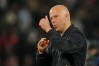 Liverpool's manager Arne Slot gestures after the Champions League quarterfinal first leg soccer match between Paris Saint-Germain and Liverpool in Paris, Wednesday, April 8, 2026. (AP Photo/Aurelien Morissard)