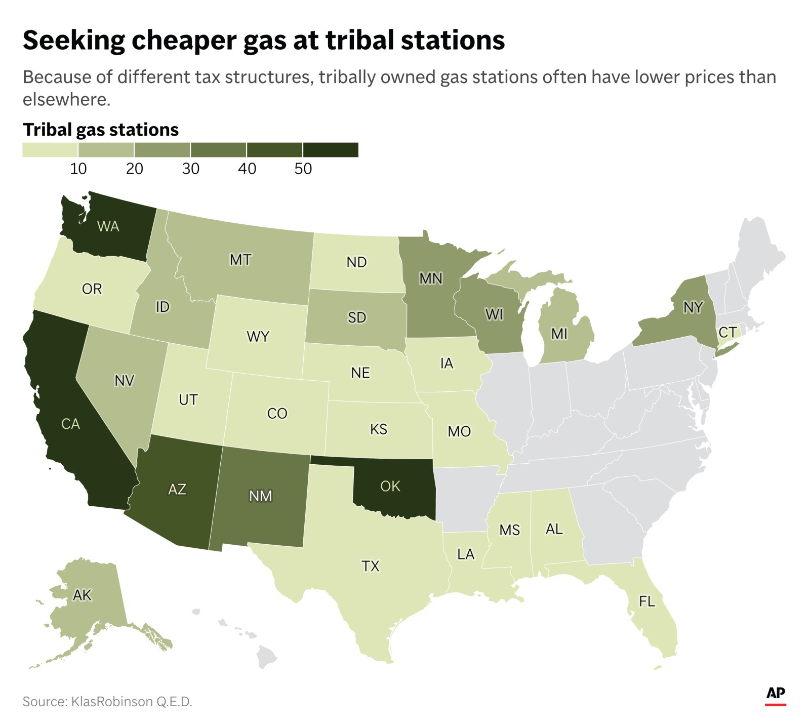 winnipegfreepress.com - Mead Gruver, The Associated Press - Tribal gas stations offer a reprieve from high prices during Iran war