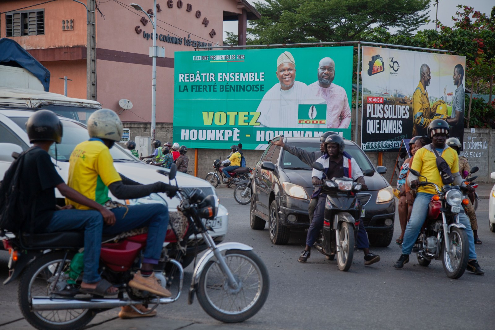 Benin holds presidential election with finance minister favored to succeed Talon