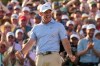 Rory McIlroy, of Northern Ireland, celebrates after winning the Masters golf tournament at the Augusta National Golf Club, Sunday, April 12, 2026, in Augusta, Ga. (AP Photo/Ashley Landis)