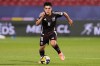 FILE - Mexico's Gilberto Mora controls the ball during a FIFA U-20 World Cup quater-final soccer match against Argentina at National Stadium in Santiago, Chile, Saturday, Oct. 11, 2025. (AP Photo/Esteban Felix, File)