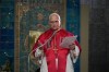 Pope Leo XIV meets the Algerian Community in the Basilica of Our Lady of Africa in Algiers, Monday, April 13, 2026, on the first day of an 11-day apostolic journey to Africa. (AP Photo/Andrew Medichini)