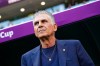 FILE - Iran's head coach Carlos Queiroz looks on ahead the start of the World Cup group B soccer match between Wales and Iran at the Ahmad Bin Ali Stadium, in Al Rayyan, Qatar, Nov. 25, 2022. (AP Photo/Pavel Golovkin, File)
