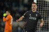 FILE - Juventus' Arkadiusz Milik celebrates after scoring his side's first goal during the Italian Cup semi-final soccer match between Lazio and Juventus at Rome's Olympic Stadium, Italy, Tuesday, April 23, 2024. (Alfredo Falcone/LaPresse via AP)