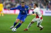 FILE - France's Kylian Mbappe, left, is challenged by Croatia's Luka Modric during the UEFA Nations League quarterfinal second leg soccer match between France and Croatia, at the Stade de France in Saint-Denis, outside Paris, Sunday, March 23, 2025. (AP Photo/Thibault Camus, File)