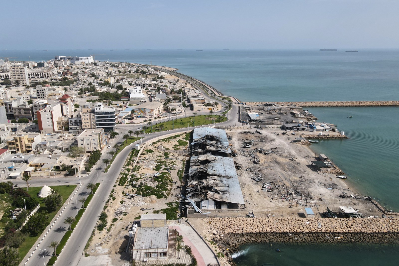 Tired and worried, seafarers have been stranded in the Persian Gulf for weeks