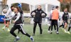 CF Montreal's new head coach Philippe Eullaffroy gives instruction during practice in Montreal, Tuesday, April 14, 2026. THE CANADIAN PRESS/Christinne Muschi