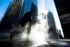 A man makes his way through the city's financial district in downtown Toronto on Jan. 28, 2014. THE CANADIAN PRESS/Nathan Denette