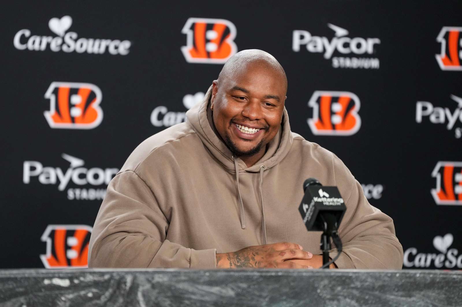 Dexter Lawrence is embracing Super Bowl expectations after joining the Cincinnati Bengals