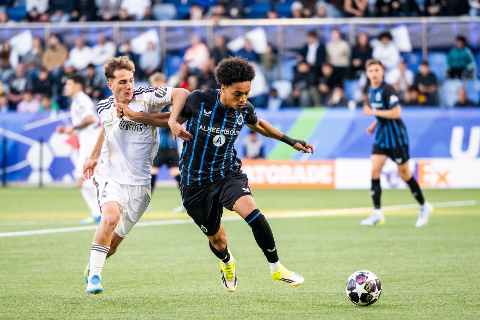 Midfielder omitted from squad after club European final win