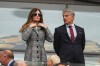 FILE - West Ham United vice-chairman Karren Brady, left, waits for the English Premier League soccer match between West Ham United and Crystal Palace at the London Stadium in London, Saturday, Sept. 20, 2025. (AP Photo/Kin Cheung, File)