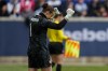 Canada goalkeeper Kailen Sheridan (1) celebrates after winning a SheBelieves Cup women's soccer match between Canada and Argentina, Saturday, March 7, 2026, in Harrison, N.J. (AP Photo/Yuki Iwamura)