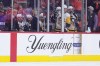 Pittsburgh Penguins' players watch from the penalty box during the second period of Game 3 against the Philadelphia Flyers in the first round of the NHL Stanley Cup hockey playoffs Wednesday, April 22, 2026, in Philadelphia. (AP Photo/Matt Slocum)