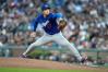 Los Angeles Dodgers pitcher Shohei Ohtani throws to a San Francisco Giants batter during the third inning of a baseball game Wednesday, April 22, 2026, in San Francisco. (AP Photo/Tony Avelar)