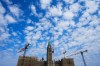 Renovations of the Centre Block of Parliament Hill continue in Ottawa on Wednesday, April 22, 2026. THE CANADIAN PRESS/Sean Kilpatrick