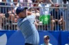 Alex Fitzpatrick, of England, tees off on the first hole during the first round of the PGA Zurich Classic golf tournament, Thursday, April 23, 2026, in Avondale, La. (AP Photo/Matthew Hinton)