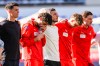 Heidenheim player Eren Dinkçi reacts after the German Bundesliga soccer match between 1. FC Heidenheim and 1. FC St. Pauli in Heidenheim, Germany, on Saturday, April 25, 2026. (Tom Weller/dpa via AP)