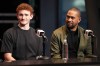 Toronto FC’s latest signing Josh Sargent left, sits alongside Toronto FC Head Coach Robin Fraser, as he attends a press conferencein Toronto, on Wednesday March 4, 2026.THE CANADIAN PRESS/Chris Young