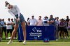 Nelly Korda hits her tee shot on the 18th hole during the third round of the Chevron Championship LPGA golf tournament Saturday, April 25, 2026, in Houston. (AP Photo/David J. Phillip)