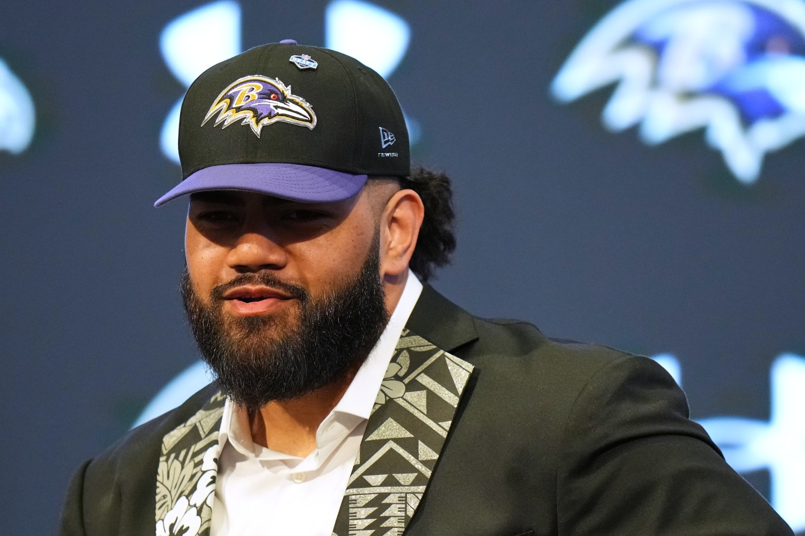 Baltimore Ravens Draft Penn State Guard Olaivavega Ioane 14th Overall