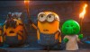 This image released by Universal Pictures shows, from left, characters Ed, Henry and Goomi in a scene from Illumination’s 