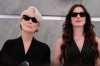 This image released by 20th Century Studios shows Meryl Streep, left, and Anne Hathaway in a scene from 