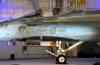 A CF-18 Hornet is parked in Aerospace Engineering Test Establishment (AETE) Hangar 14 during its grand opening, at the airport in Ottawa, on Friday, March 27, 2026. THE CANADIAN PRESS/Justin Tang
