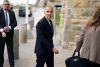 Prime Minister Mark Carney arrives for a meeting of the Liberal caucus, on Parliament Hill in Ottawa, on Wednesday, April 29, 2026. THE CANADIAN PRESS/Justin Tang
