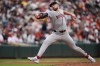 Boston Red Sox starting pitcher Garrett Crochet delivers during the third inning of a baseball game against the Baltimore Orioles, Saturday, April 25, 2026, in Baltimore. (AP Photo/Stephanie Scarbrough)