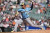 Milwaukee Brewers pitcher Angel Zerpa throws against the Detroit Tigers during the eighth inning of a baseball game Thursday, April 23, 2026, in Detroit. (AP Photo/Paul Sancya)