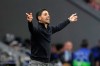 Arsenal's manager Mikel Arteta gestures during a Champions League semifinal, first leg, soccer match between Atletico Madrid and Arsenal in Madrid, Spain, Wednesday, April 29, 2026. (AP Photo/Jose Breton)