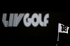 FILE - A general view of the 18th hole flag pole during the first round of LIV Golf Jeddah at the Royal Greens Golf & Country Club, Friday, March 1, 2024 in King Abdullah Economic City, Saudi Arabia. (Matthew Harris/LIV Golf via AP, File)