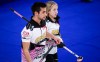 Team Sahaidak/Lott skip Kadriana Sahaidak, right, and third Colton Lott discuss strategy as they play Team Schmiemann/Morris at the Canadian Mixed Doubles Curling Championship in Calgary, Alta., Wednesday, March 24, 2021.THE CANADIAN PRESS/Jeff McIntosh