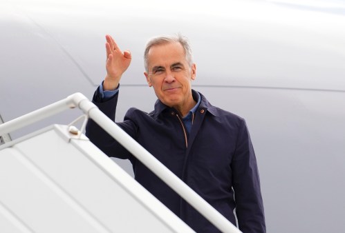 Prime Minister Mark Carney departs Ottawa on Saturday, May 2, 2026. Carney will arrive in Yerevan, Armenia, to attend the 8th European Political Community Summit. THE CANADIAN PRESS/Sean Kilpatrick