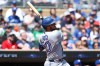 Toronto Blue Jays' Lenyn Sosa hits a solo home run against the Minnesota Twins during the second inning of a baseball game, Saturday, May 2, 2026, in Minneapolis. (AP Photo/Matt Krohn)