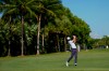 Cameron Young hits from the 14th fairway during the third round of the Cadillac Championship PGA golf tournament Saturday, May 2, 2026, in Doral, Fla. (AP Photo/David J. Phillip)