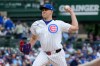 Chicago Cubs starting pitcher Matthew Boyd throws against the Arizona Diamondbacks during the first inning of a baseball game in Chicago, Sunday, May 3, 2026. (AP Photo/Nam Y. Huh)
