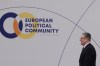 Britain's Prime Minister Keir Starmer arrives for a meeting of the European Political Community in Yerevan, Armenia, Monday, May 4, 2026. (AP Photo/Anthony Pizzoferrato)