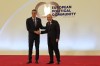 Spain's Prime Minister Pedro Sanchez, left, shakes hands with Armenia's Prime Minister Nikol Pashinyan as he arrives for a meeting of the European Political Community in Yerevan, Armenia, Monday, May 4, 2026. (AP Photo/Anthony Pizzoferrato)