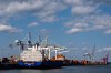Shipping containers in the Port of Montreal are photographed in Montreal on Thursday, September 11, 2025. THE CANADIAN PRESS/Christopher Katsarov