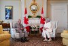 Gov. Gen. Mary Simon has an audience with King Charles at Rideau Hall in Ottawa during a royal visit on Monday, May 26, 2025. THE CANADIAN PRESS/Sean Kilpatrick