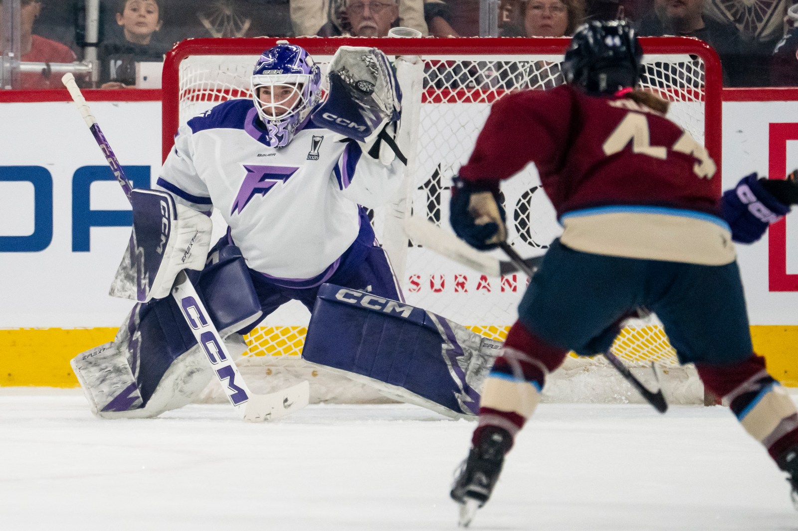Poulin scores in third overtime as Victoire beat Frost 1-0 to tie PWHL series