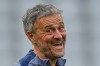 PSG's head coach Luis Enrique attends a training session in Munich, Germany, Tuesday, May 5, 2026, ahead of the Champions League semifinal second leg soccer match between FC Bayern and PSG. (AP Photo/Matthias Schrader)