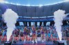 Cheer leaders dance before the Indian Premier League cricket match between Gujarat Titans and Punjab Kings in Ahmedabad, India, Sunday, May 3, 2026. (AP Photo/Ajit Solanki)
